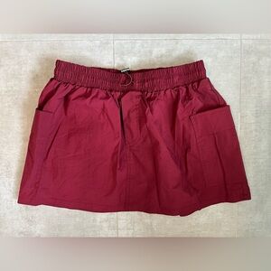 Windsor Maroon Skort